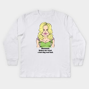 JENNIFER COOLIDGE LEGALLY BLONDE FAN ART Kids Long Sleeve T-Shirt